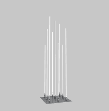 Декоративный светильник iGuzzini Typha Bollard Steel ADT4.713 (1300mm)