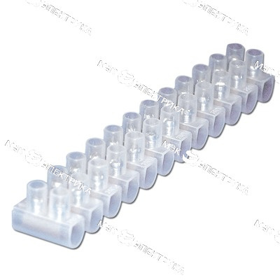 Клемная колодка ККН- 1-60-25, 60А, проводник 25мм2, материал полиэтилен (в упак-10шт)