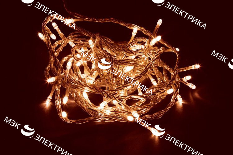 Гирлянда линейная теплая белая 9,4м, CL05