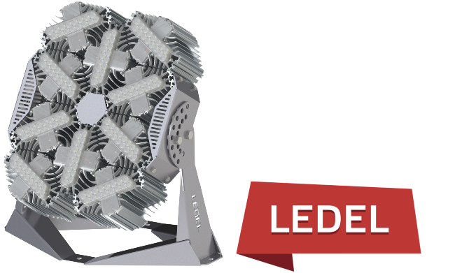 Новый модульный светильник/прожектор L-lego 500