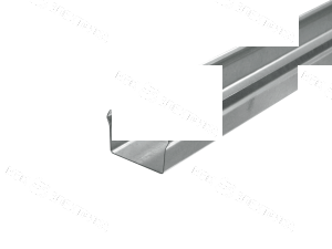 Лоток глухой НВ ЛГ(1,0)500Н100 (3м)