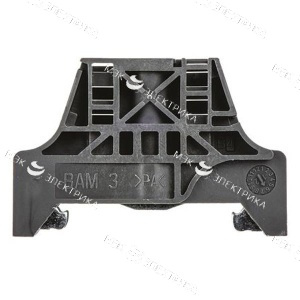 Фиксатор торцевой для рейки DIN3 универсальный BAM4