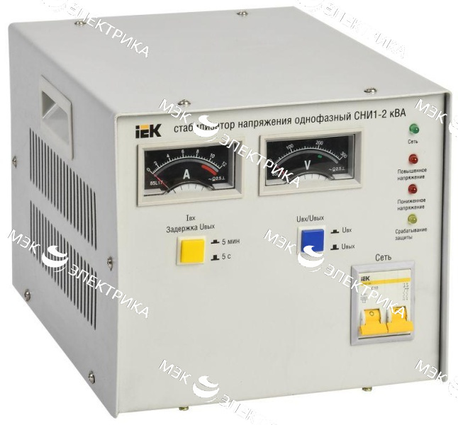 Стабилизатор напряжения СНИ 1/220 2.0кВА 1ф IEK IVS10-1-02000