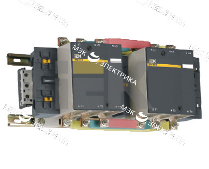 Контактор КТИ-51503 реверс 150А 400В/АС3 IEK KKT53-150-400-10