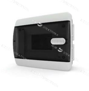 Бокс встраиваемый IP-40 6 модулей проз/черный CVK 40-06-1