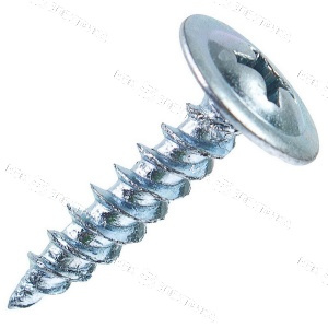 Саморез с прессшайбой 4,2х13 головка п/сферическая ,острый 