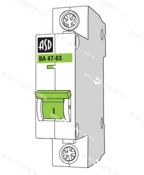 Автомат ASD ВА 47-63 1P C50