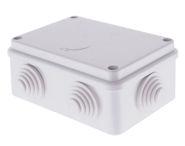 Коробка ОП 120х80х50мм IP55 с гермовводами