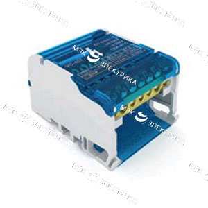 Шина N нулевая в корпусе на DIN-рейку SNK-4-15