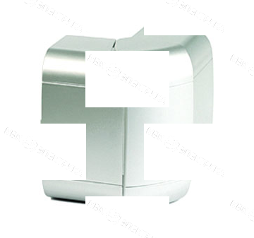 Угол для кабель-канала внешний изменяемый 80-120град. 90х50 с разделит. сер. метал. DKC 09552G