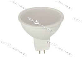 Лампа светодиодная GU5.3-6W-4000К FLL-MR16-220V EKF Simple