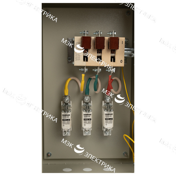 Ящик силовой с рубильником ЯВЗ-31-100А с ПН-2 (400х300х155) IP65 