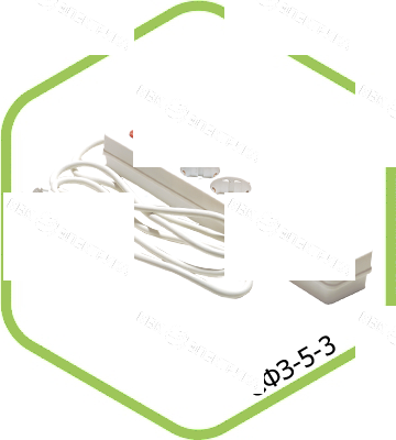 Сетевой фильтр СФЗ-5-3 5мест 3м ASD