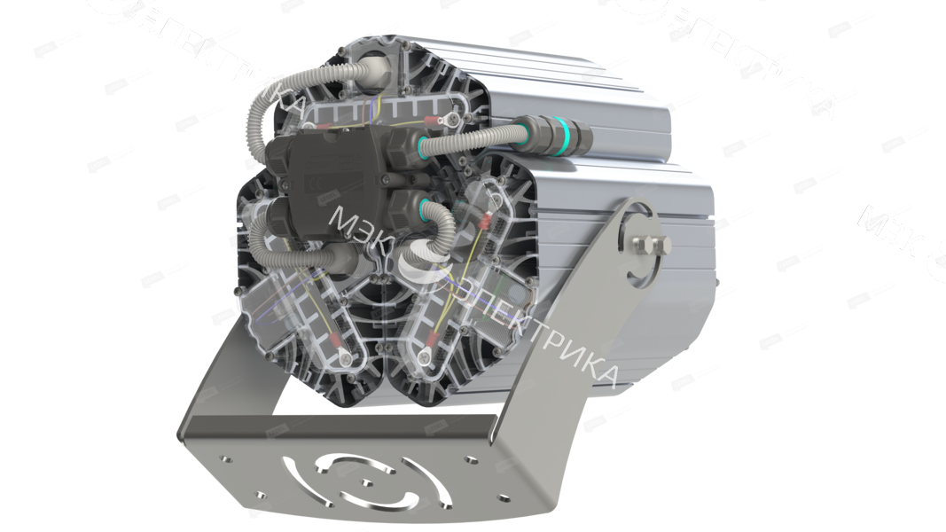 Светильник L-lego II 55 banner/45/Г30/5.0K/01/L210/IKIX-61/220AC IP66 поворотное крепление LEDEL LII