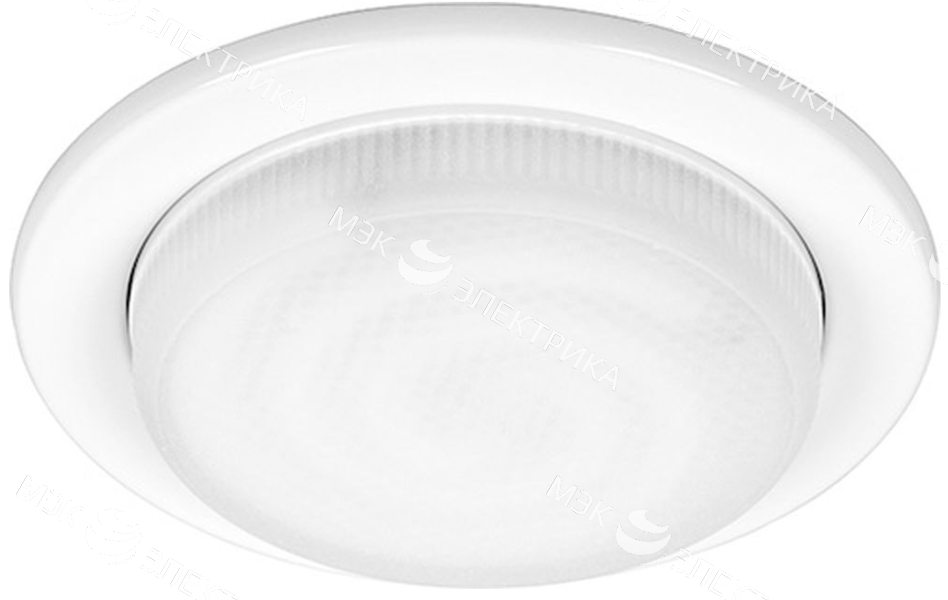 Светильник потолочный встраиваемый, 11W 230V GX53, белый без лампы, DL53