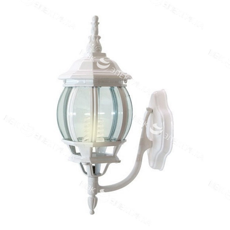 Светильник садово-парковый 100W 230V E27 белый, 8101 "Классика" Feron