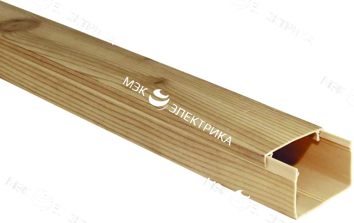 Кабель-канал ПВХ 20x10 (2м) Серия-"Светлое Дерево без текстуры" (160 м)