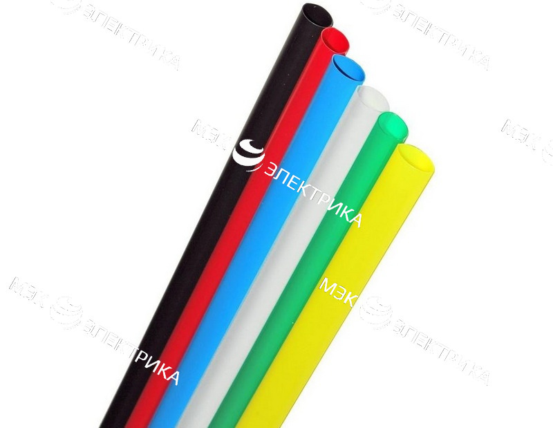 Трубка ТУТ d-06/3 зеленая