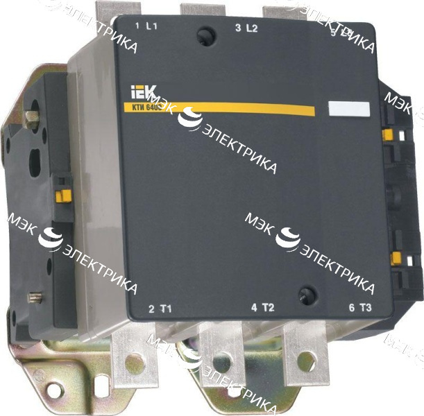 Контактор КТИ-6500 500А 400В/АС3 IEK KKT60-500-400-10