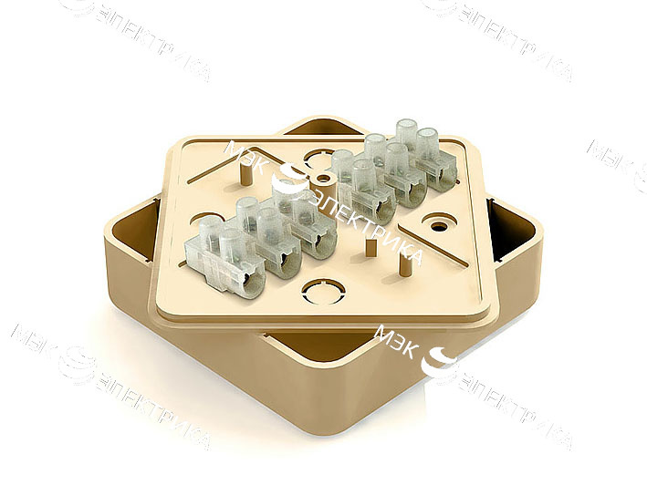 Кор.расп. о/пров. 75-75-20 с клем.кол. (IP-40) сосна