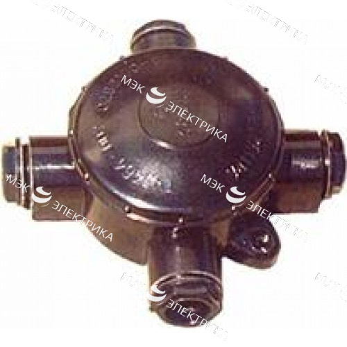 Кор. 4-х рож. карболит с герм.вводом У-409-4