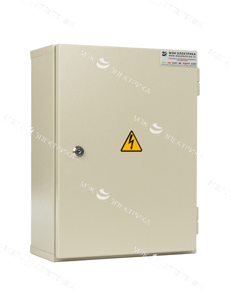 Щит с монтажной панелью ЩМП - 04 МЭК (400х300х155)IP65 (Металлокорпус)