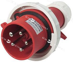 Вилка переносная 3P+N+E IP67