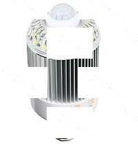 Лампа светодиодная E27-10W-3000K с датчиком движения FlexLED