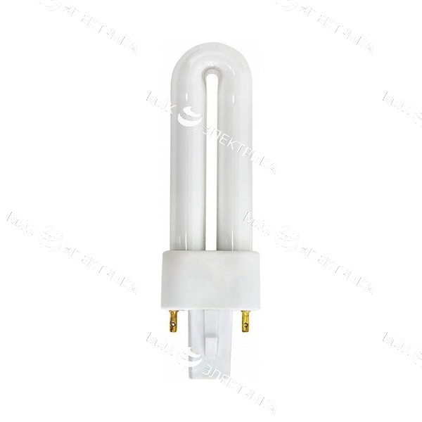 Лампа люминесцентная двухцокольная Feron EST1 1U T4 2Р G23 9W 6400K