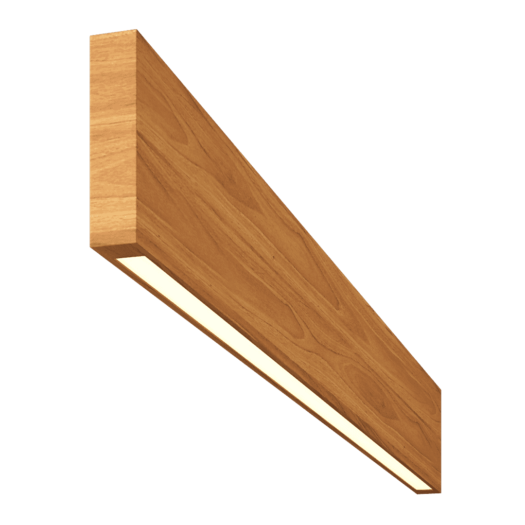 Светильник из массива (орех пекан)