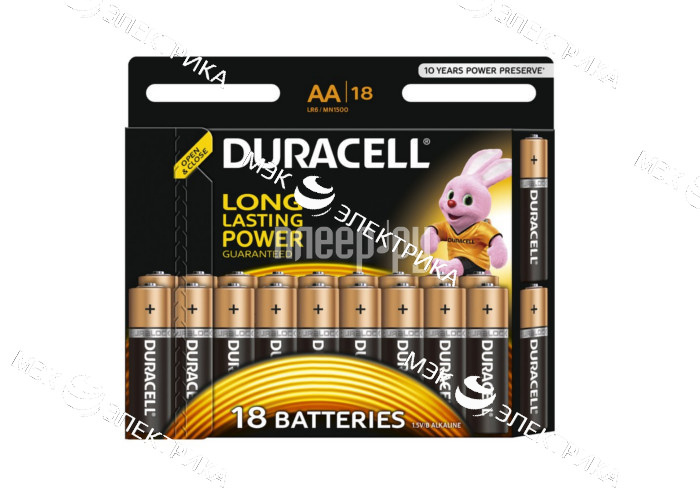 Элемент питания Duracell Basic LR6 (18*BL) (18/180) 