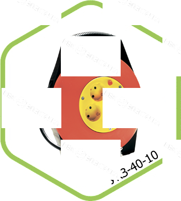 Удлинитель на катушке 4 места 10м ASD шнур ПВС 3х1 (снят с производства)