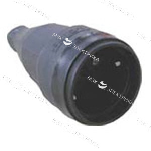 Розетка переносная каучук 2Р+Е,16А,250V