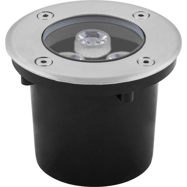 Светильник тротуарный, 3LED RGB, 3W, 100*H80mm, IP 67, SP4111