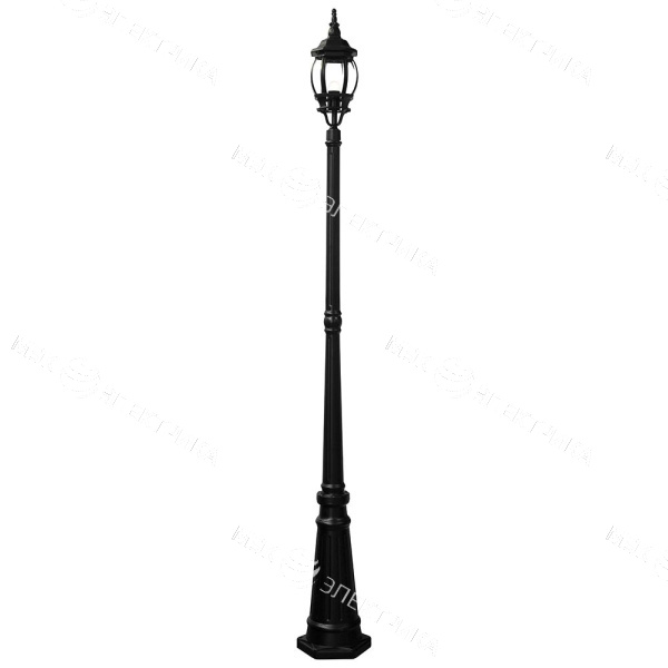 Светильник садово-парковый Feron 8111 столб 100W E27 230V, черный