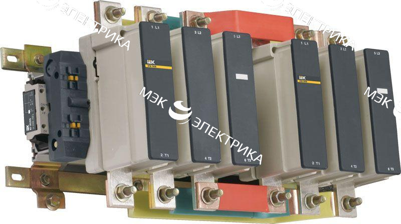 Контактор КТИ-76303 реверс 630А 400В/АС3 IEK KKT73-630-400-10