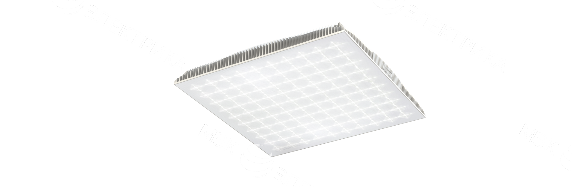 Светильник светодиодный L-office 55/32-48/Д/4.0К/03/УК(SD8)/220AC/Premium IP30 матов. Стекло LEDEL O