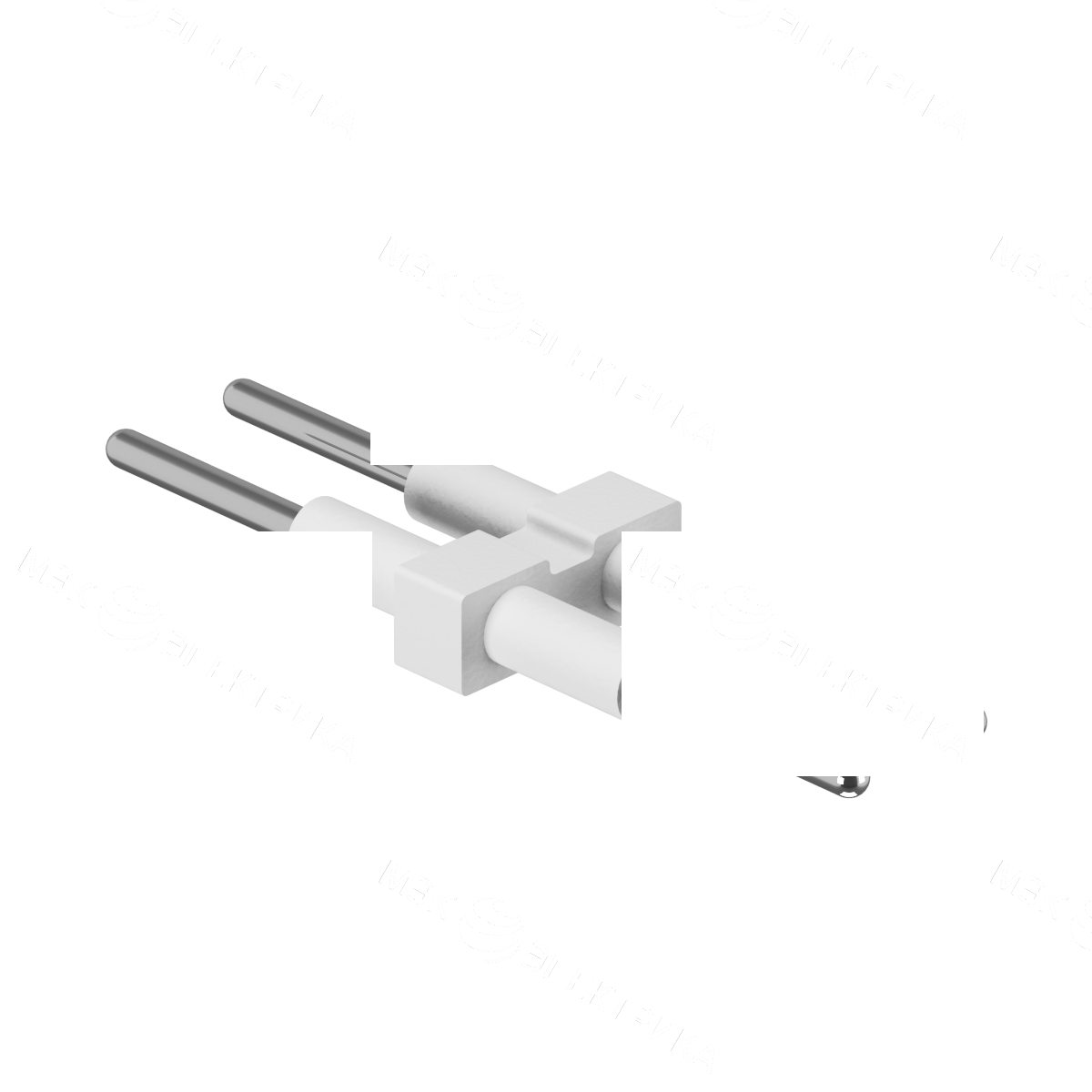 Коннектор вилочный для низковольтного трека SY mini, 5шт