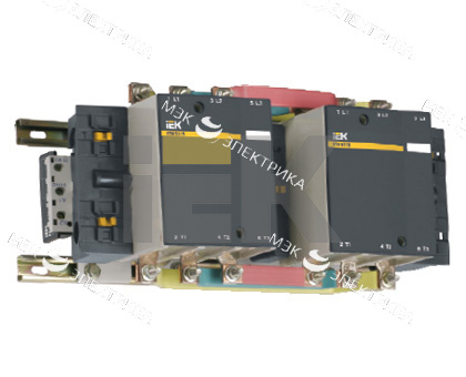 Контактор КТИ-65003 реверс 500А 400В/АС3 IEK KKT63-500-400-10