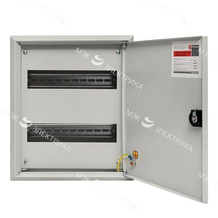 Щит ЩРН-24 (з) пласт. замок EKF mb21-24n