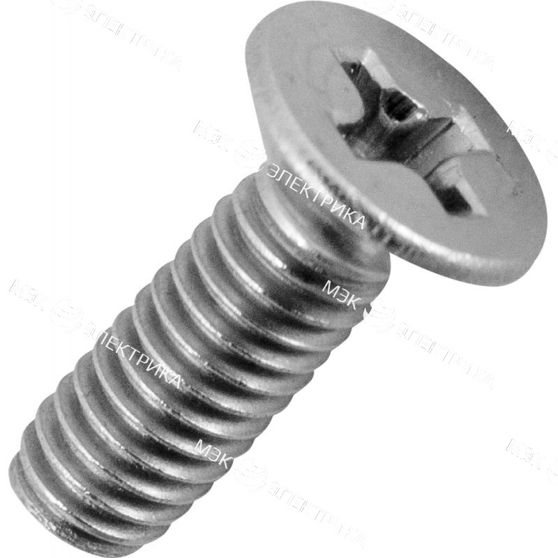 Винт М6х30 DIN965 потайная головка