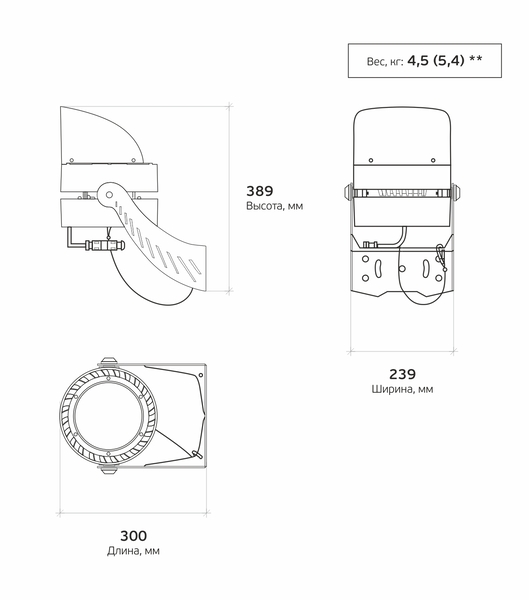 L-industry II/112/Г10х30/Green/04/IKXI-61/220AC IP65 АК