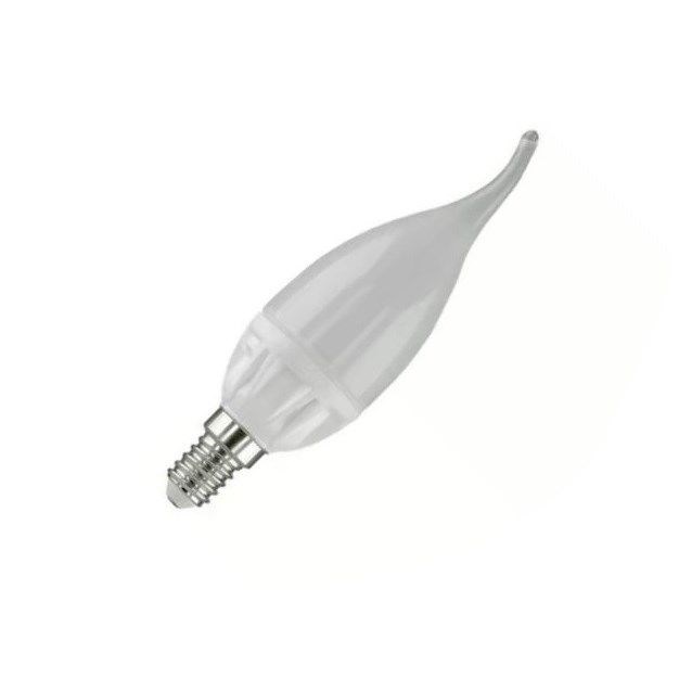 FL-LED-BA ECO 6W E27 4200К 230V 450lm (свеча на ветру) 40*136mm (S354) FOTON - лампа АКЦИЯ!
