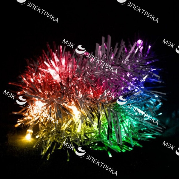 Гирлянда "Мишура мульти", CL404