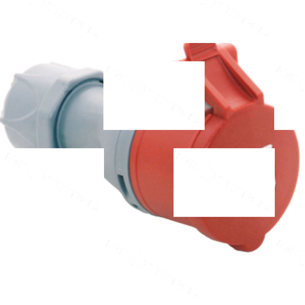 Розетка настенная 3P+N+E,5х16А 380А IP44 31.05.304.1600