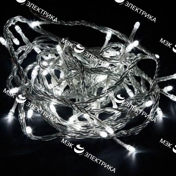 Гирлянда линейная белая 4м, CL03