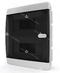 Бокс встраиваемый IP-40 18 модулей проз/черный CVK 40-18-1