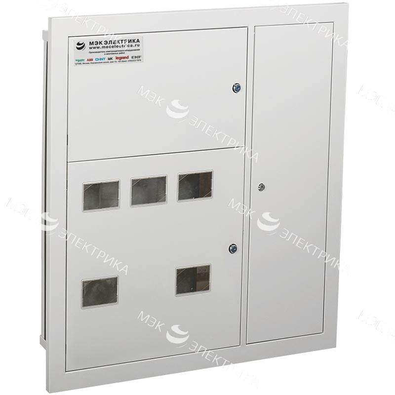 ЩЭ-5-квартирный 1000(930)х1160(950)х150 встраиваемый со слаботочным отсеком