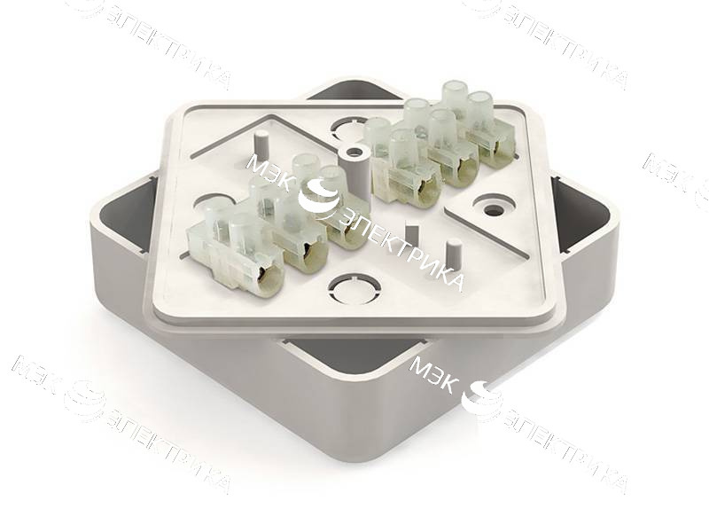 Кор.расп. о/пров. 100-100-44 с клем.кол. (IP-40) бел.