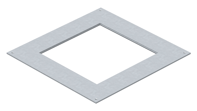 Крышка для основан. монтажная оцинк. DUG 250-3 4 OBO 7400459